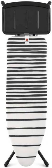 Brabantia Strijkplank B Met Solide Stoomunithouder 124x38 Cm Fading Lines