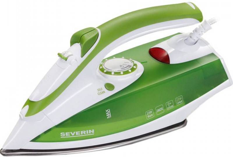 Severin Stoomstrijkijzer 2200W groen/wit