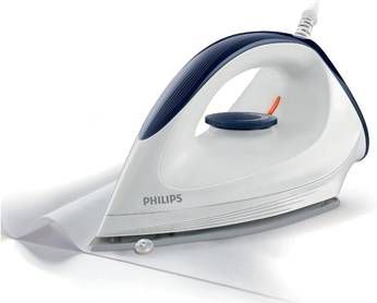 Philips Droogstrijkijzer GC160/02 met perfect glijdende dynaglide strijkzool online kopen