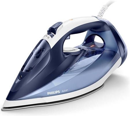 Philips Stoomstrijkijzer Azur Gc4556/20 Blauw
