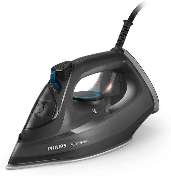 Philips DST3041/80 Stoomstrijkijzer Zwart