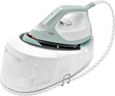 AEG Stoomstrijksysteem ST6 1 4LG Delicate 6000 Krasvaste RESILIUM™ Ski 159 strijkzool