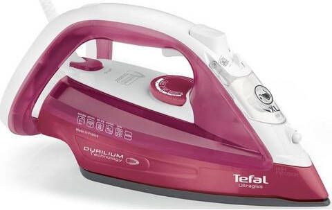 Tefal Stoomstrijkijzer FV4920 Ultragliss met licht glijdende durilium strijkzool
